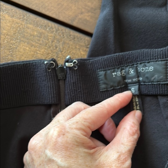 Rag & Bone Black Skinny Pants Modern Fit - Picture 4 of 5